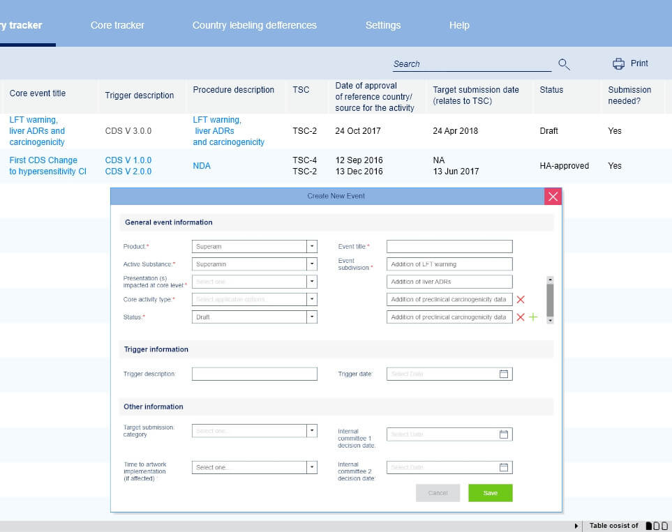 A document management SaaS for healthcare industry, screen 5 A document management SaaS for healthcare industry, screen 5