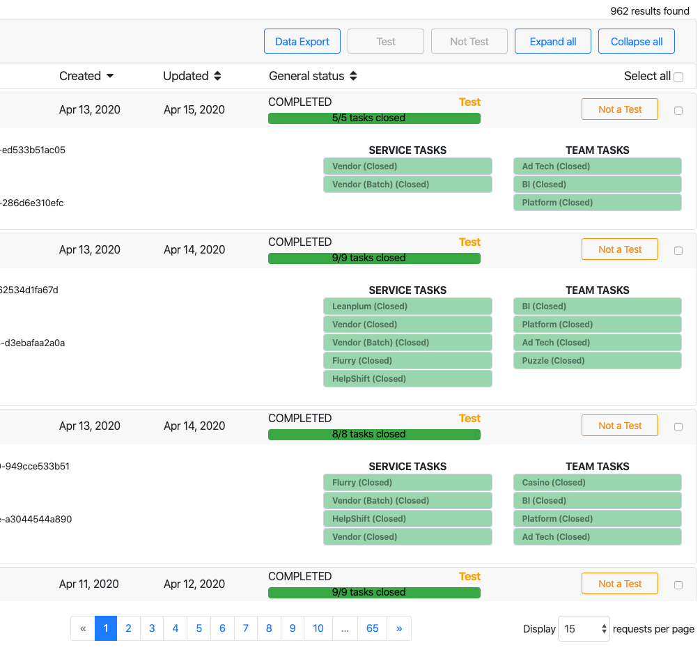 GDPR & CCPA compliance management tool, screen 2 GDPR & CCPA compliance management tool, screen 2
